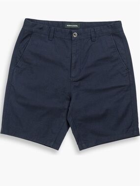 Rodd & Gunn Millwater Men's Navy Blue Shorts. Size 42